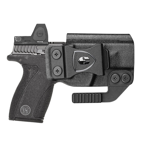 WARRIORLAND IWB Kydex Holster Compatible with S&W Bodyguard 2.0 – Concealed Carry Holster with Optic Cut, Claw, Adjustable Cant, Audible Lock, Inside Waistband Carry, Right Hand Draw WARRIORLAND
