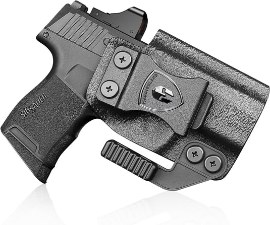 WARRIORLAND IWB Kydex Holster Compatible with Sig P365/ P365X/ P365XL/ P365 SAS, Inside Waistband Appendix Conceal Carry, with Claw & Adj. Retention & Cant, Right Hand WARRIORLAND