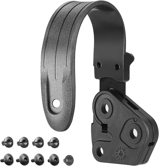 WARRIORLAND Level II Holster Retention Thumb Release Hood Kit - Impact-Resistant Polymer, Right/Left Hand Options, Compatible with Level II Holsters WARRIORLAND