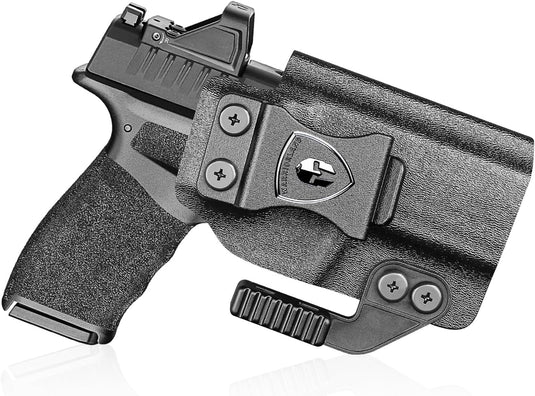 WARRIORLAND IWB Kydex Holster Compatible with Springfield Hellcat Pro, Not Fit Hellcat, Inside Waistband Appendix Conceal Carry, with Claw & Adj. Retention & Cant, Right Hand WARRIORLAND