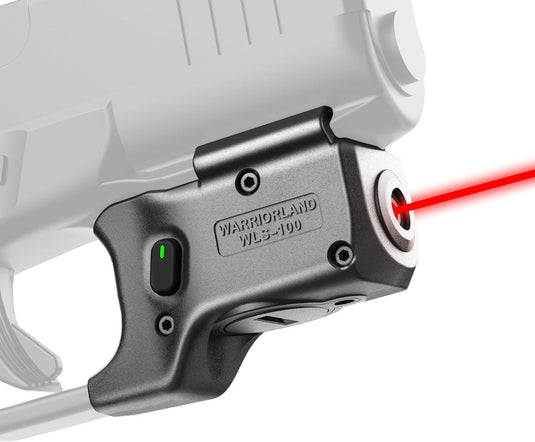 Red Laser Sight Tailored Fit G43X MOS / 48 MOS, Ultra Compact G43X MOS Beam Sight, Gun Sight with Ambidextrous On/Off Switch & Power Indicator, WLS-100|WARRIORLAND WARRIORLAND