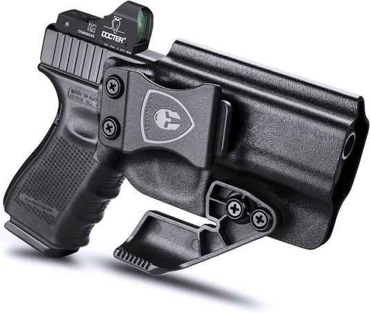 IWB Holster w/ Claw & Optics Cut - Glock17 19 19X 44 45 Gen(1-5) & Glock 23 32 Gen(1-4), Right/Left Hand | WARRIORLAND
