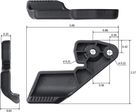 Holster Claw Kit, Light Concealment Wing for IWB Holsters, Claw with Hardware Kit, Right Hand Claw WARRIORLAND