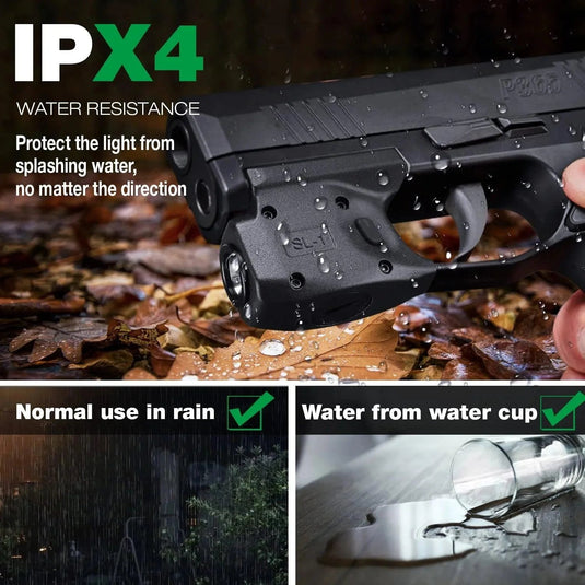 Tactical Weapon Mount Gun Light for Sig Sauer P365 / P365 X XL with Matching Kydex IWB Holster Combo WARRIORLAND