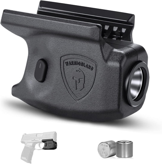 WARRIORLAND Mini Gun Light Compatible with Sig Sauer P365 / P365X / P365 XL Pistol, 150 Lumens Sig P365 Handgun Light, Rail Mount LED Tactical Flashlight P365 SL-1 WARRIORLAND
