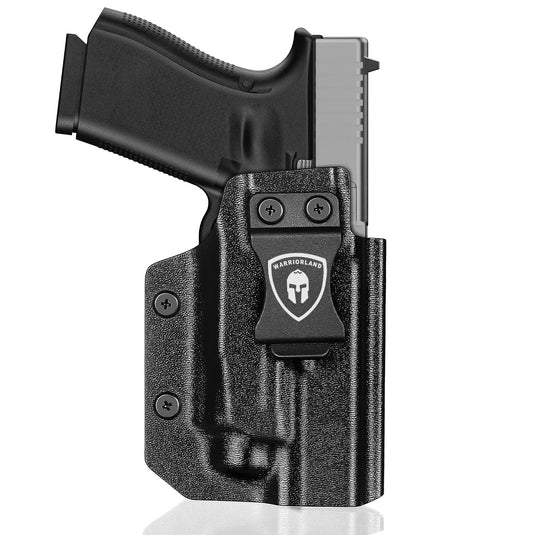 WARRIORLAND Compatible with Glock 17/19 IWB KYDEX Holster Tailor-Made for Crossbow MA1 & Crossbow MA2, G17/19 Gen 3-5 Holster, Right/Left Hand Draw, Holster Only WARRIORLAND