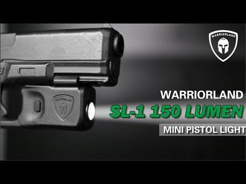 Load and play video in Gallery viewer, Weapon Light + Holster Combo for Glock 17/19/21/22 Gen 3 4 5 &amp; G23/32 Gen 4

