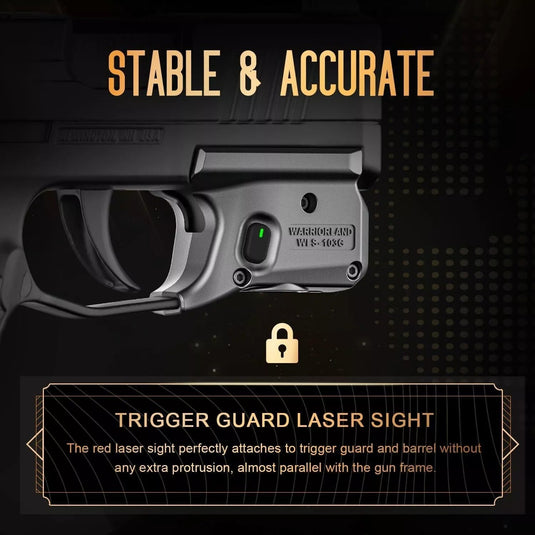 Green Laser Sight & Kydex Holster Tailored Green Fit Sig Sauer P365/P365X/P365XL WARRIORLAND