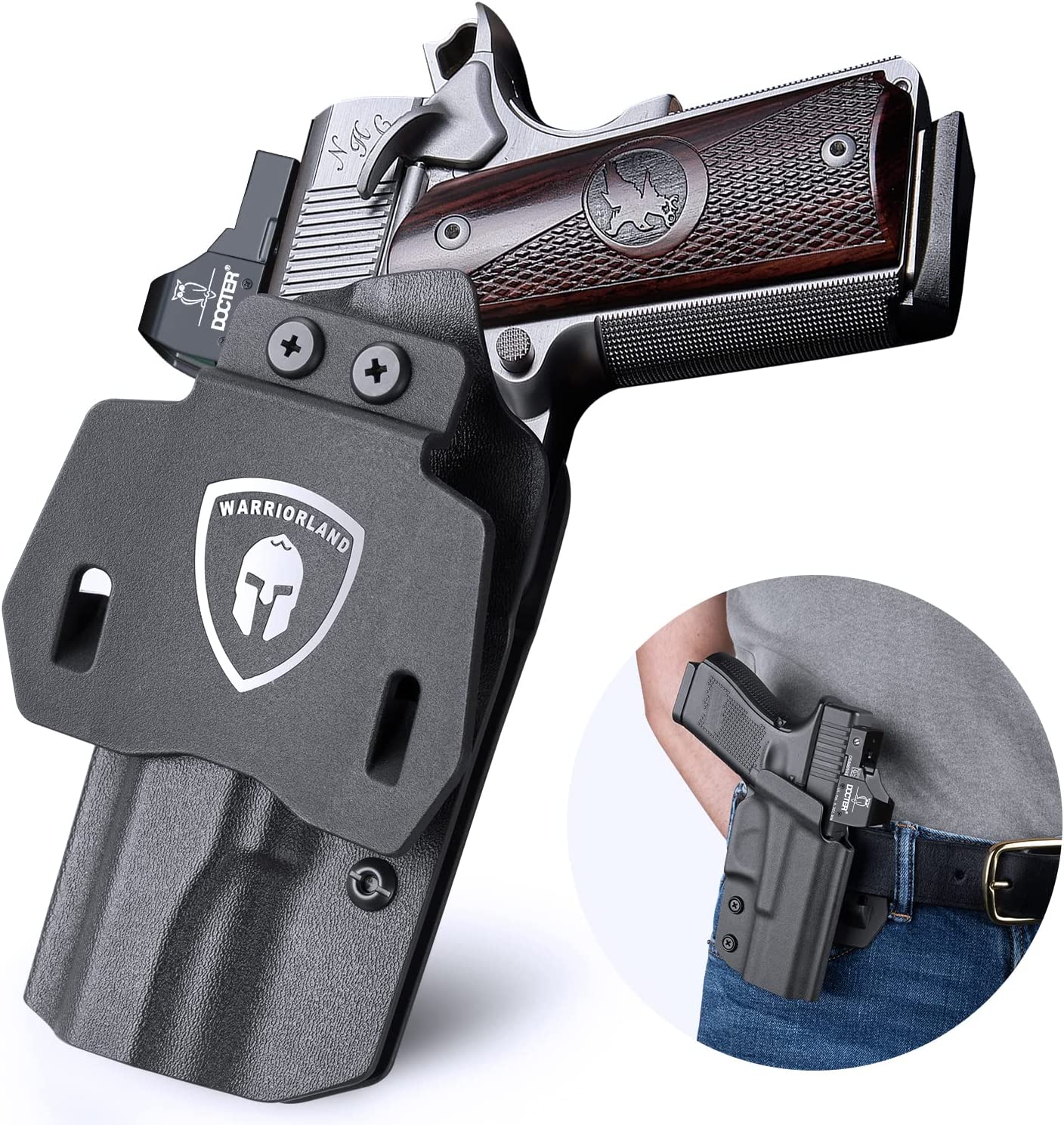 Tactical gun holster for Springfield 1911 With 5 Barrel