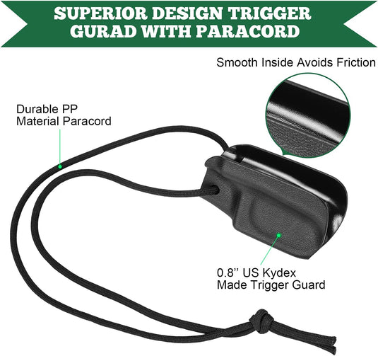 Kydex Trigger Guard Holster w/ Paracord
