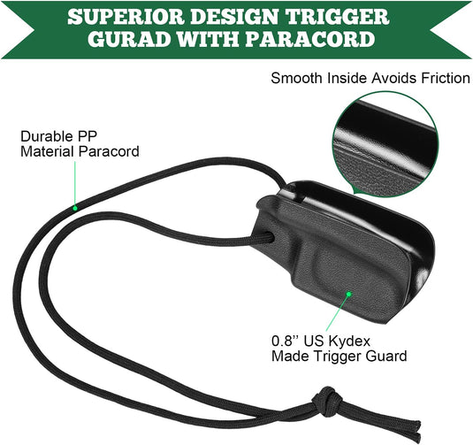 Kydex Trigger Guard Holster w/ Paracord WARRIORLAND