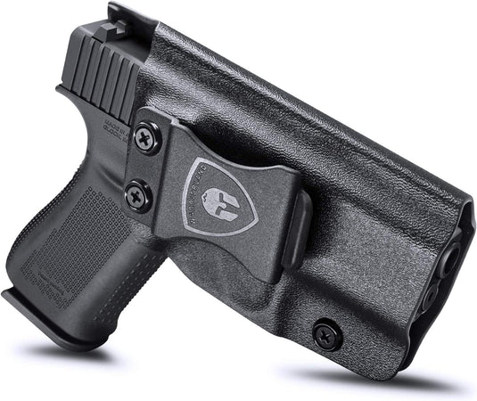 Glock 43 IWB Kydex Holster, Kydex/Metal Belt Cilp, Fit Glock 43 / Glock 43X Pistol - Not Fit MOS, Right/Left Hand | WARRIORLAND WARRIORLAND