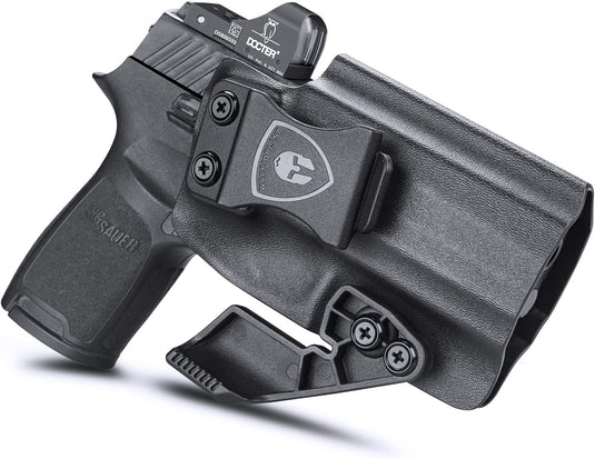 IWB Kydex Holster w/ Claw & Optic Cut - Fit Sig Sauer P320 Full Size / P320 Compact / P320 X Carry, Right Hand | WARRIORLAND WARRIORLAND