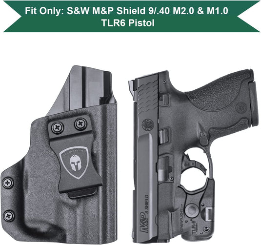 M&P Shield 9mm/.40 M2.0 w/TLR-6 IWB Holster 2 Colors, Right/Left Hand | WARRIORLAND WARRIORLAND