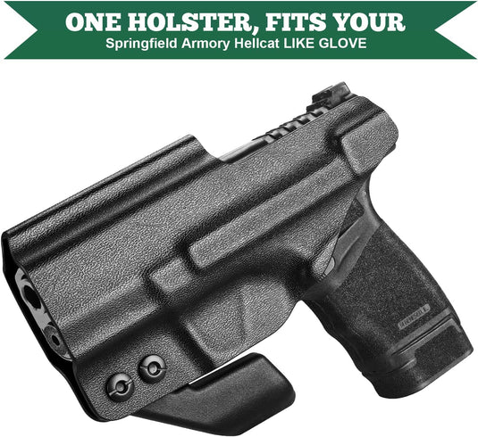 Hellcat IWB Kydex Holster w/ Claw & Optic Cut, Right Hand | WARRIORLAND WARRIORLAND
