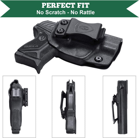 Ruger LCP II .380 IWB Kydex Holster, Right/Left Hand | WARRIORLAND WARRIORLAND