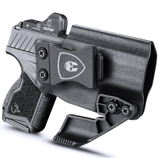 IWB Kydex Holster Fit Taurus GX4 / GX4 XL (Not Fit GX4 CARRY with Rail) with Claw Red Dot Optics Cut Trigger Guard Holsters for Fat Guys | WARRIORLAND WARRIORLAND