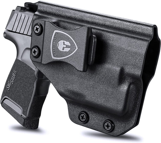 WARRIORLAND IWB Kydex Holsters Compatible with Sig P365/ P365 SAS/ P365XL with TLR-6/6 HL / 6 HL G Pistol, Inside Waistband Concealed Carry, Adj. Cant & Posi-Click Retention, No Scratch WARRIORLAND
