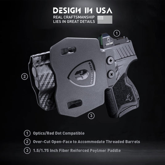 Taurus GX4  OWB Kydex Holster, Right Hand | WARRIORLAND WARRIORLAND