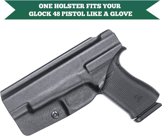 Glock 48 IWB Kydex Holster, Right/Left Hand | WARRIORLAND WARRIORLAND