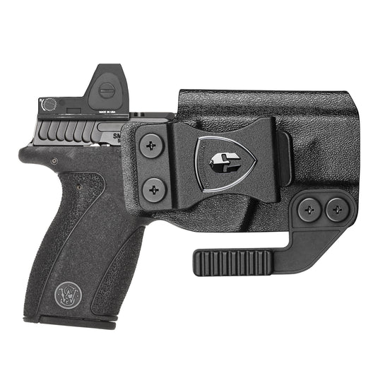 WARRIORLAND IWB Kydex Holster Compatible with S&W Bodyguard 2.0 – Concealed Carry Holster with Optic Cut, Claw, Adjustable Cant, Audible Lock, Inside Waistband Carry, Right Hand Draw