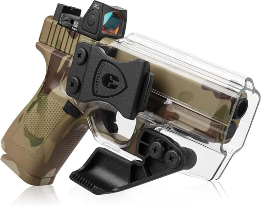 IWB Holster w/ Claw & Optics Cut - Glock17 19 19X 44 45 Gen(1-5) & Glock 23 32 Gen(1-4), Right/Left Hand | WARRIORLAND