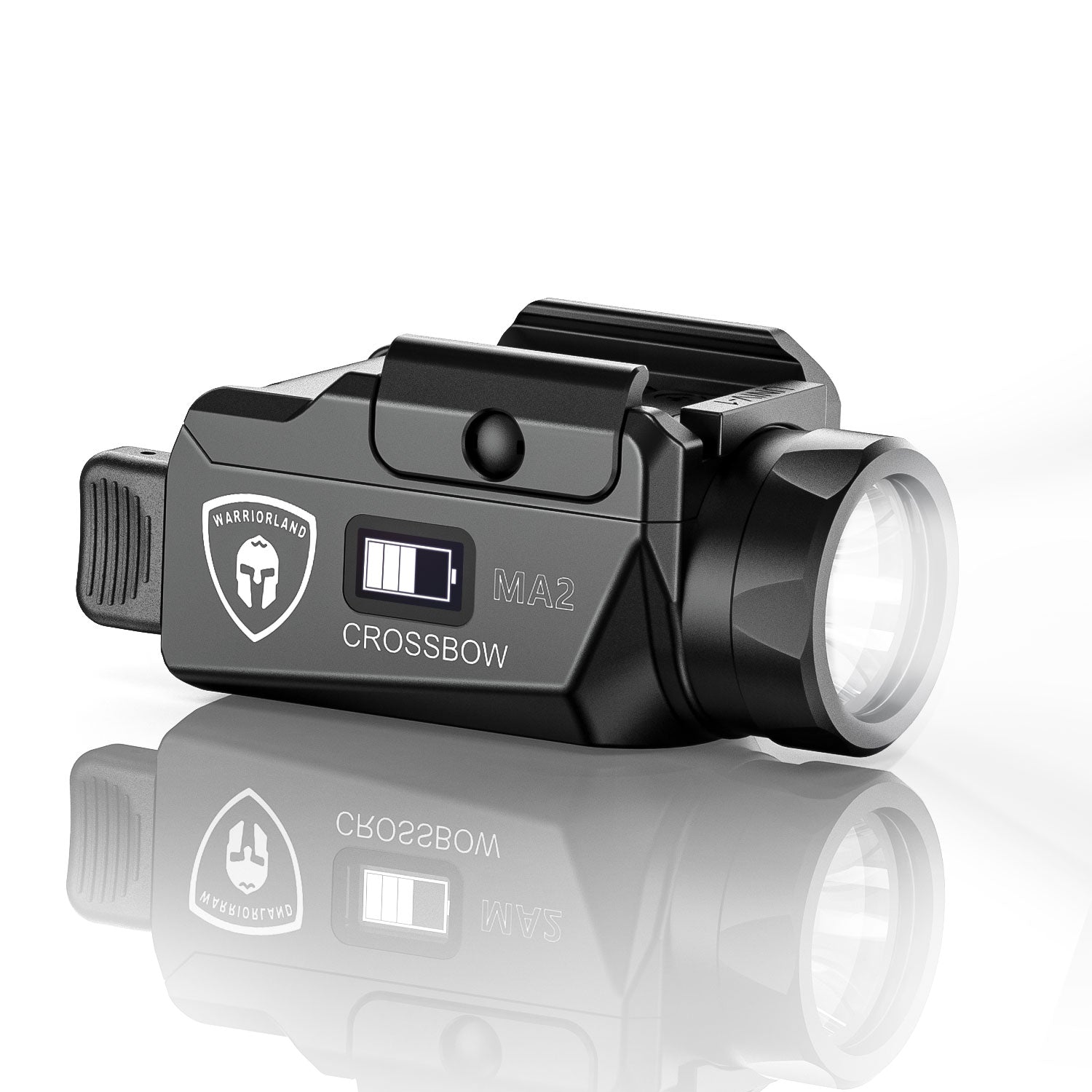 WARRIORLAND Crossbow MA2 Tactical Light & Taurus G2C/G3C Holster Combo - 800 Lumens Rail Mounted Pistol Light