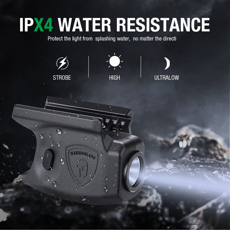 Load image into Gallery viewer, Tactical Pistol Mount Flashlight for Sig Sauer P365 / P365 X XL with Kydex IWB Holster 150 lumens | WARRIORLAND WARRIORLAND
