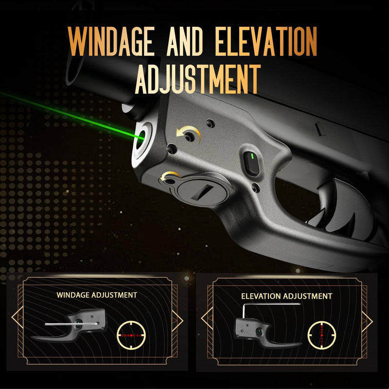 Load image into Gallery viewer, Green Laser Sight Designed to Fit Glock 48 with Holster Combo, Green Beam Sight with Power Indicator, Custom-Made IWB Kydex Holster Right Hand, WLS-105G w/ G48 Holster|WARRIORLAND
