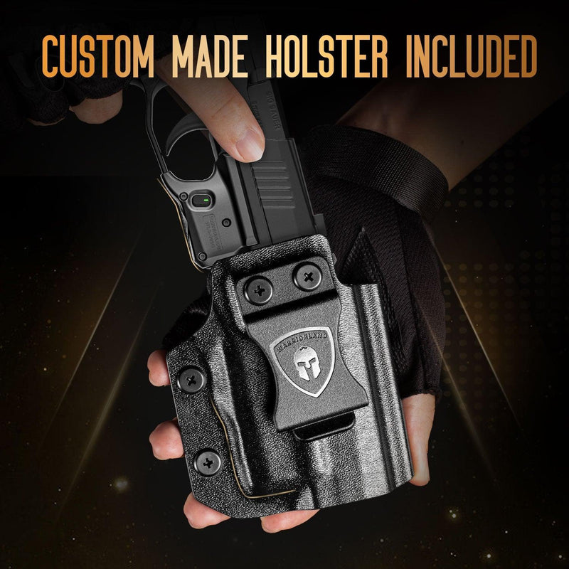 Load image into Gallery viewer, Green Laser Sight and Kydex Holster Combo Tailored Green Fit Sig Sauer P365 / P365X / P365XL, Ultra Compact P365 Beam Sight, Gun Sight with Ambidextrous On/Off Switch &amp; Power Indicator|WARRIORLAND
