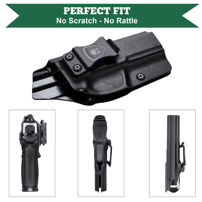 Load image into Gallery viewer, SD9VE Holster &amp; SD40VE Holster, IWB Kydex Holster Fit: S&amp;W SD9 VE / SD40 VE Pistol, Inside Waistband Concealed Carry Holster, Adj. Cant &amp; Posi-Click Retention, Right/Left Hand Option | WARRIORLAND
