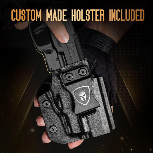 Red Laser Sight and Kydex Holster Combo Tailored Fit Taurus G2C/G3C/PT111 Millennium G2/PT140, Ultra Compact G2C Beam Sight, Gun Sight with Ambidextrous On/Off Switch & Power Indicator|WARRIORLAND