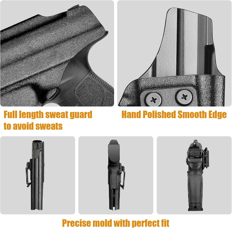Load image into Gallery viewer, WARRIORLAND IWB Kydex Holster Compatible with Beretta APX Full Size Adjustable Cant &amp; Retention Concealed Carry Posi-Click Lock Right Hand
