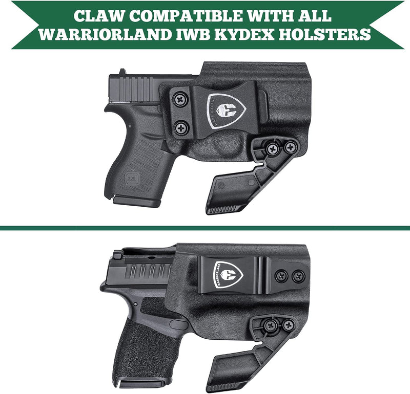 Load image into Gallery viewer, Holster Claw Kit, Light Concealment Wing for IWB Holsters, Claw with Hardware Kit, Right Hand Claw
