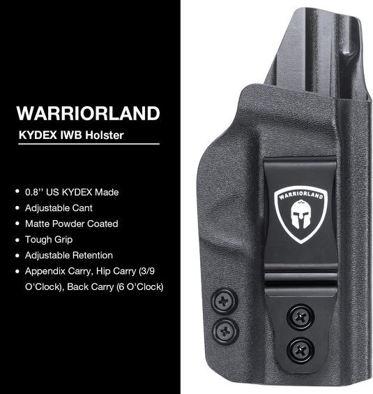 Sig Sauer P365 / P365X / P365 SAS - IWB Holster - Claw & Optics Cut Available, Right/Left Hand | WARRIORLAND