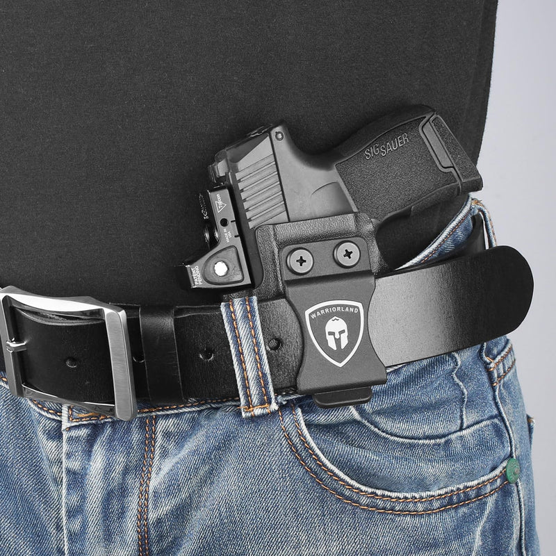 Load image into Gallery viewer, Warriorland Left Hand IWB Holster for Sig P365/P365XL, WLS-103/103G Compatible, Optic Ready Kydex (Holster Only)
