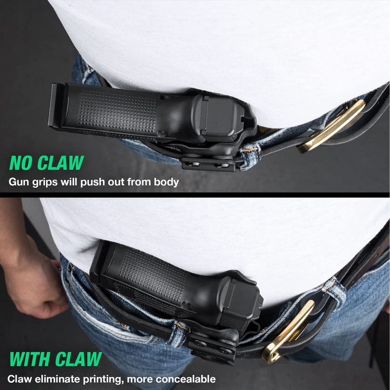 Load image into Gallery viewer, IWB Holster w/ Claw &amp; Optics Cut - Glock17 19 19X 44 45 Gen(1-5) &amp; Glock 23 32 Gen(1-4), Right/Left Hand | WARRIORLAND
