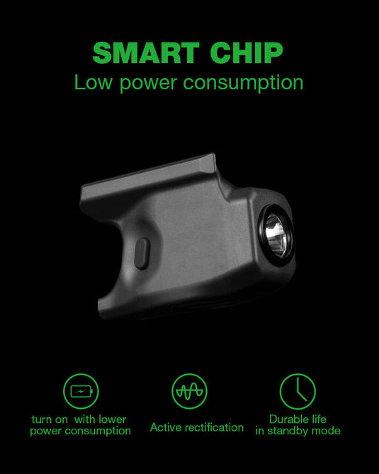 Tactical Pistol Mount Flashlight for Sig Sauer P365 / P365 X XL with Kydex IWB Holster 150 lumens | WARRIORLAND WARRIORLAND