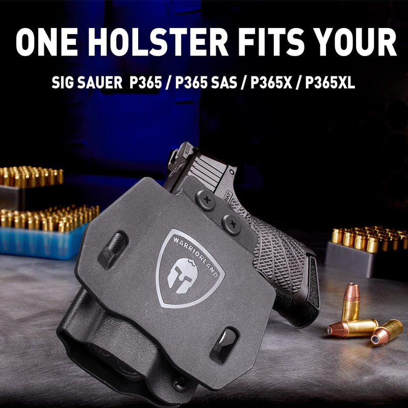 Load image into Gallery viewer, P365XL OWB Kydex Holster, Optic Ready, Right Hand | WARRIORLAND

