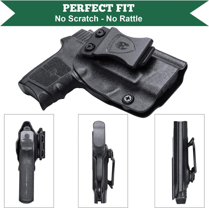 Load image into Gallery viewer, Bodyguard 380 Holster, IWB Kydex Holster Fits: Smith &amp; Wesson M&amp;P Bodyguard 380 / Bodyguard 380 with Integrated Crimson Trace Red Laser Pistol, Inside Waistband Concealed Carry, Adj. Cant &amp; Retention
