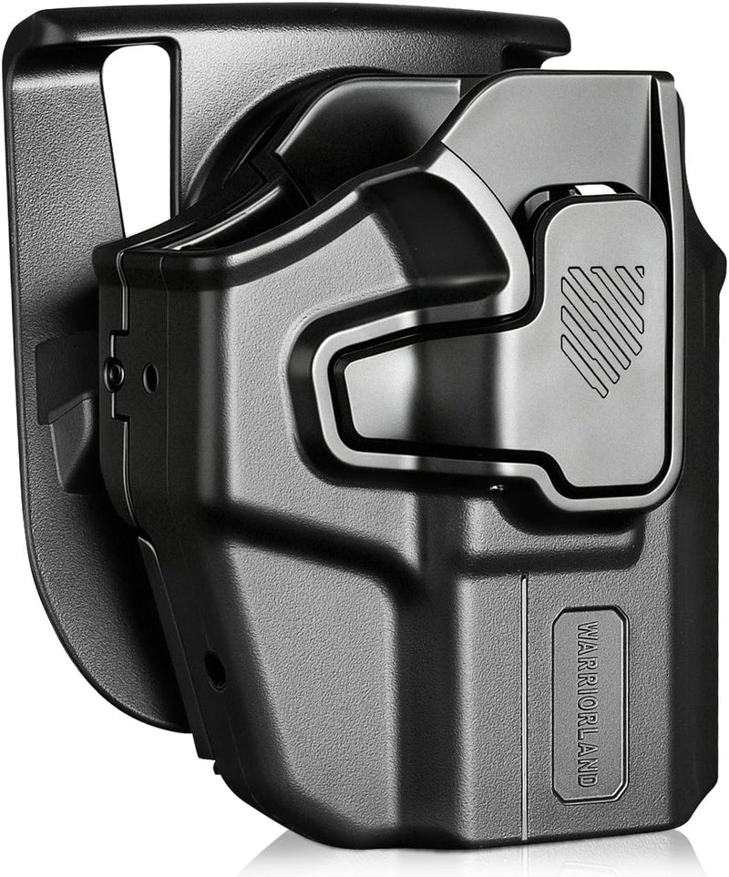 Load image into Gallery viewer, Universal OWB Paddle Holster Optic Cut - Fits 40+ Compact Pistols: Glock 19/26/43X, M&amp;P Shield Plus, Hellcat/Pro, FN Reflex, Taurus G3C &amp; More - Right Hand - WARRIORLAND
