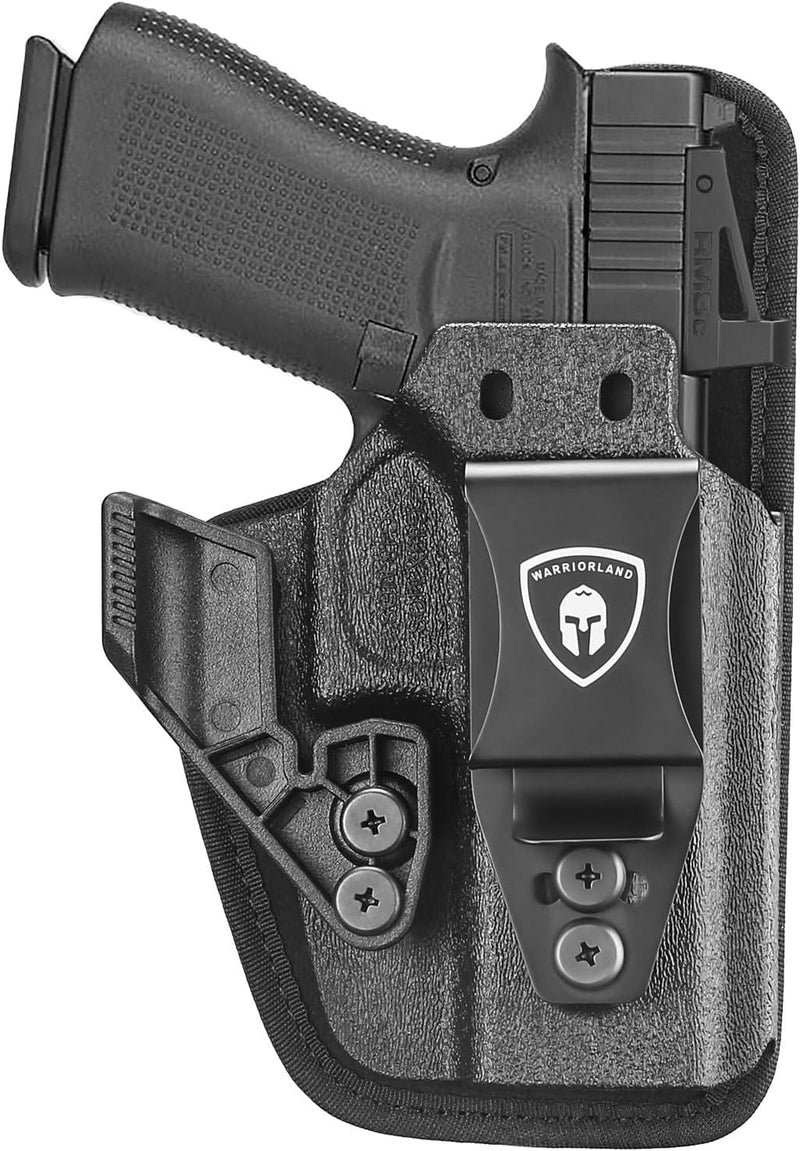 Load image into Gallery viewer, WARRIORLAND IWB Hybrid Holster for Glock 43X / 43X MOS / 43 / 48 MOS / G48 – Optic Cut, Right Hand, Adj. Height/Cant/Retention
