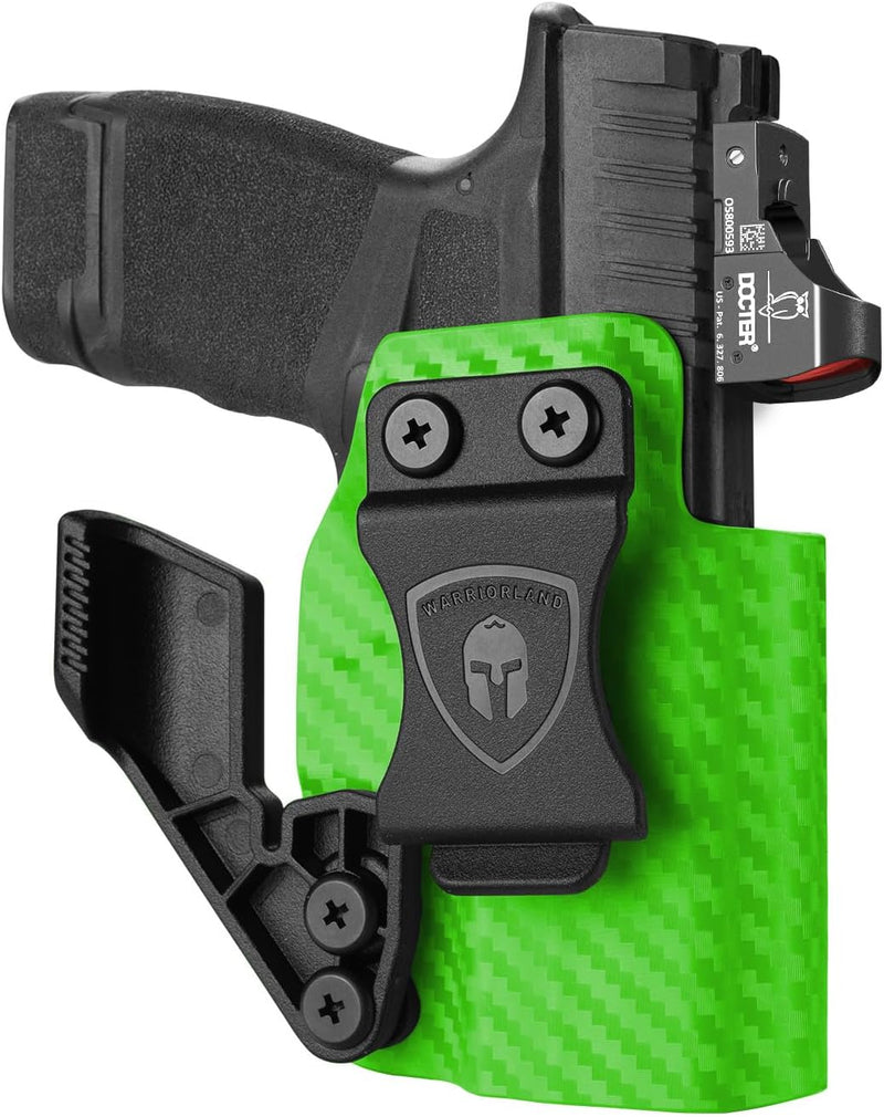 Load image into Gallery viewer, Springfield Hellcat Full Size Colorful Carbon Fiber IWB Holster,  Right Hand | Warriorland
