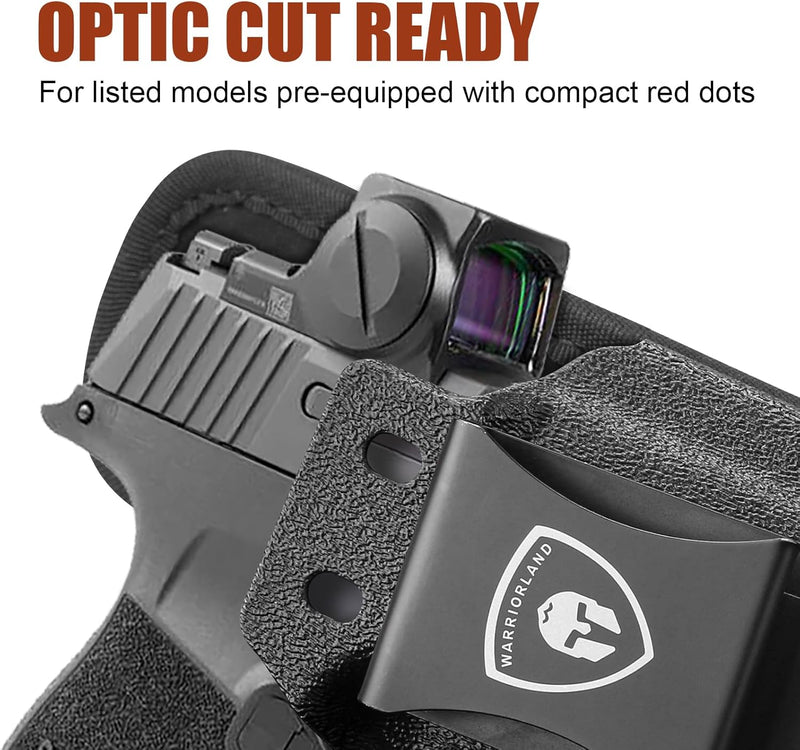 Load image into Gallery viewer, Sig P365 / P365X / P365 XL IWB Hybrid Holster - Optic Ready, Appendix Concealed Carry, Adj. Height/Cant/Retention, Ultimate Comfort, Right Hand - WARRIORLAND
