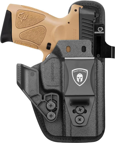 Taurus G2C / G3C / G3 / G2s / GX4 Carry / PT111 G2 / PT140 G2 IWB Hybrid Holster - WARRIORLAND Optic-Cut Right-Hand Concealed Carry, Adj. Height/Cant/Retention, Ultimate Comfort