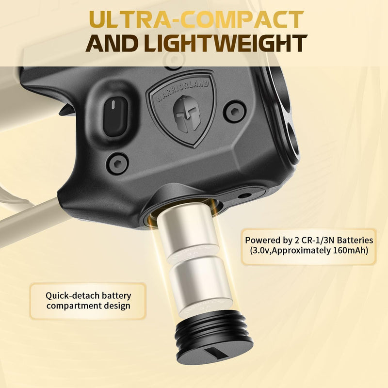 Load image into Gallery viewer, WARRIORLAND Pistol Light Laser Combo Fits Sig Sauer P365/ P365X/ P365XL, Compact 150-Lumen Trigger Mounted Tactical Weapon Light with Green Laser &amp; White LED Flashlight, with Power Indicator, SLL-103G
