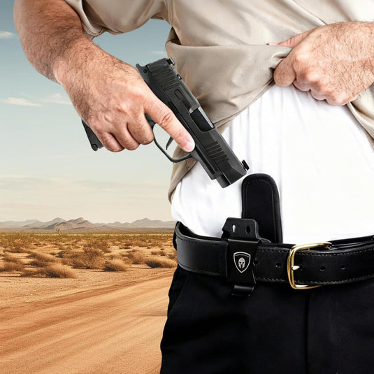 Sig P365 / P365X / P365 XL IWB Hybrid Holster - Optic Ready, Appendix Concealed Carry, Adj. Height/Cant/Retention, Ultimate Comfort, Right Hand - WARRIORLAND