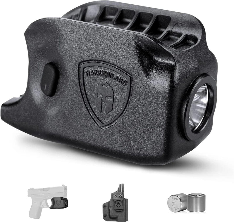 Load image into Gallery viewer, WARRIORLAND Mini Gun Light with Kydex Holster Tailored Made: G48 (Not Fit G48 MOS with Rail) Pistol, 150 Lumens G48 Handgun Light, LED Tactical Flashlight SL-1 Pistol Light
