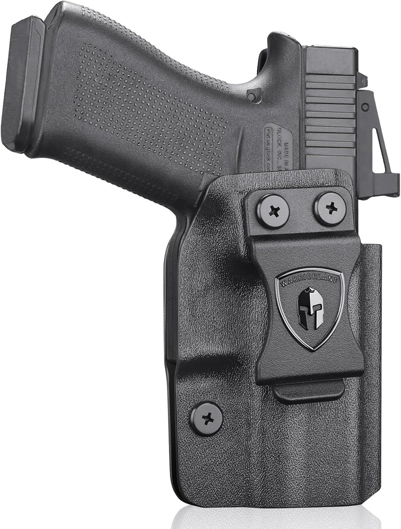 Load image into Gallery viewer, WARRIORLAND Optics Cut Kydex Appendix IWB Holster for Glock 43X MOS/43X/G43, Adjustable Cant &amp; Retention, Right Hand Concealed Carry
