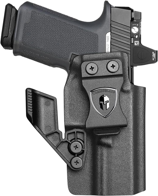Ruger RXM IWB Kydex Holster - Optic Cut & Concealment Claw, Adjustable Cant & Retention, Appendix Inside Waistband Concealed Carry, Right Hand - WARRIORLAND